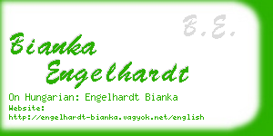 bianka engelhardt business card